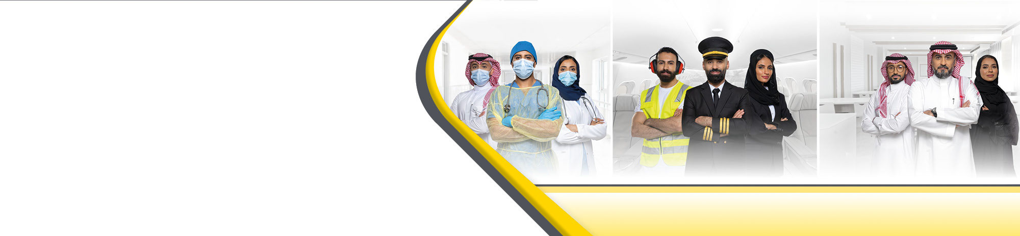 Special offers for Health, Aviation an Education sectors 